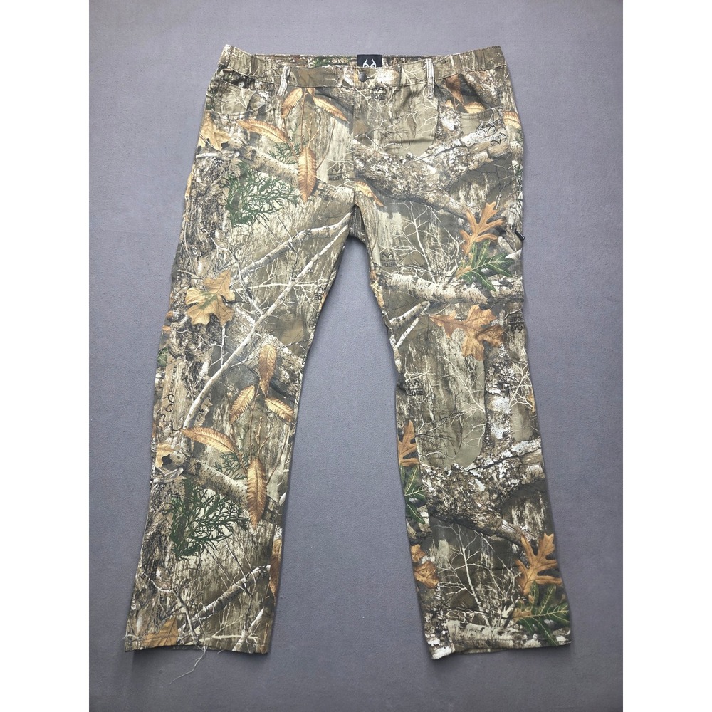 Realtree Edge Camo Hunting Pants Mens 40x30 Camouflage Tactical Outdoor Trousers